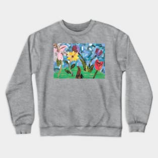 Flowers in Wonderland Crewneck Sweatshirt